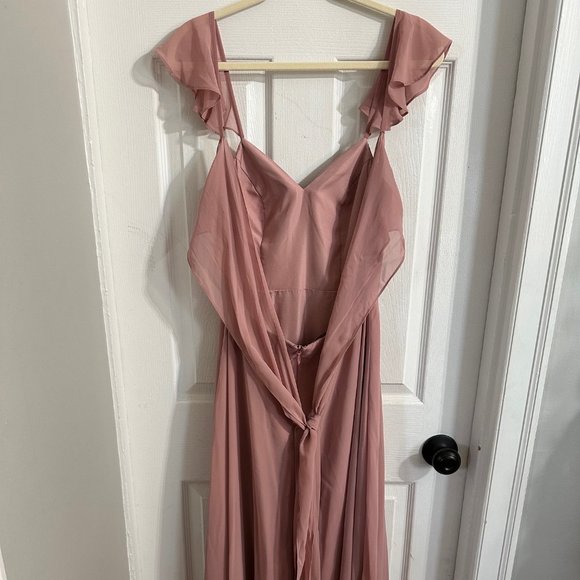 Azazie - EVERETT Bridesmaid Dress in Size A4 - Picture 3 of 5